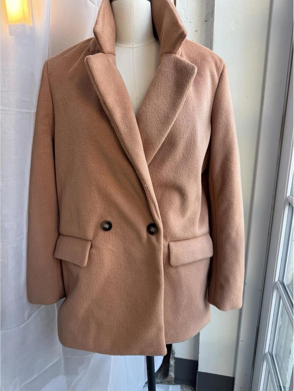 Free People Mari Solid Blazer Coat Jacket Women's Size S Small NEW